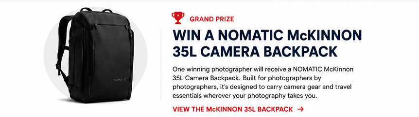 Win a NOMATIC McKinnon 35L Camera Backpack